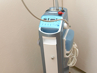 レーザーを使用することで、治癒を早めることができます。