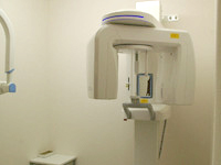 デジタルレントゲンで、被爆量を少なく。